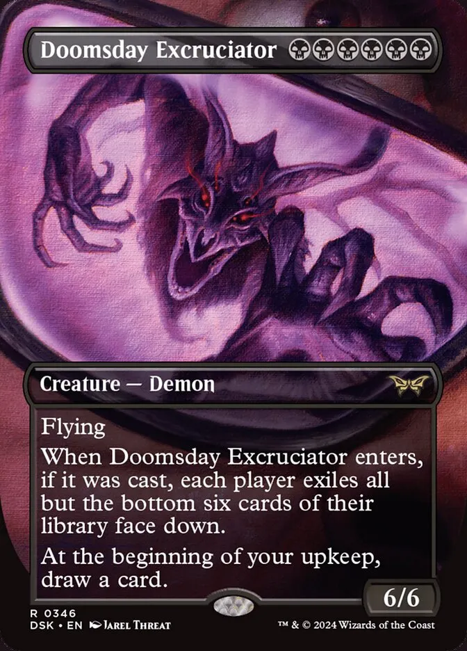 2024 Duskmourn: House of Horror Doomsday Excruciator #346 rare card image