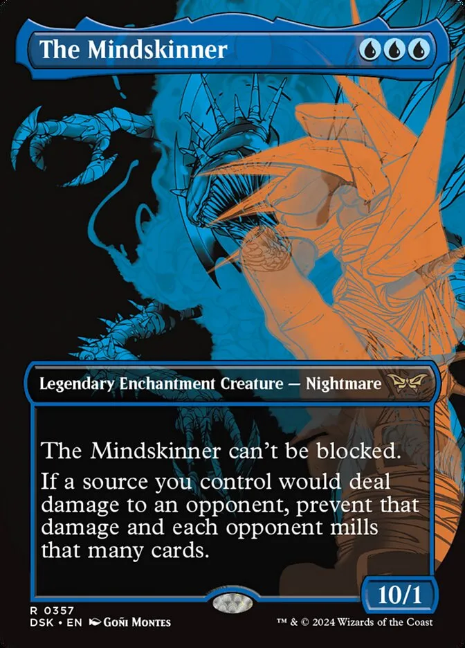 2024 Duskmourn: House of Horror The Mindskinner #357 rare card image