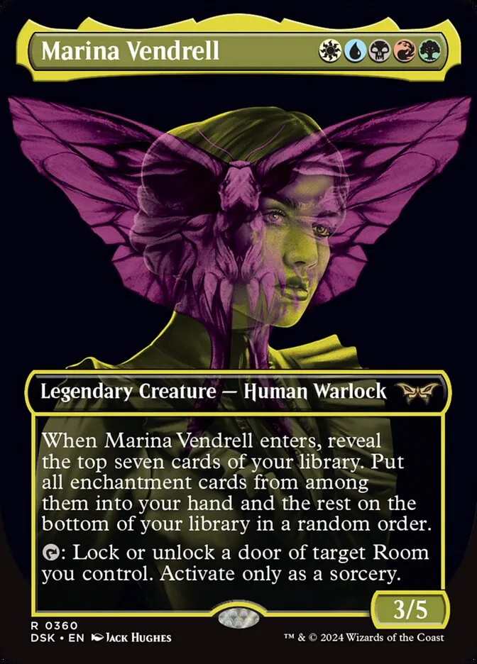2024 Duskmourn: House of Horror Marina Vendrell #360 rare card image