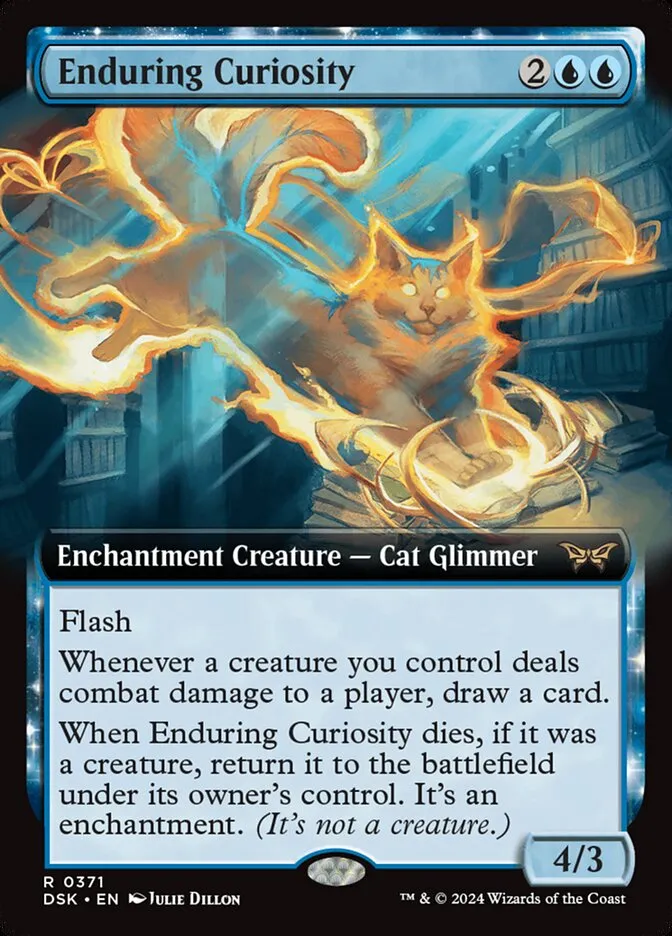 2024 Duskmourn: House of Horror Enduring Curiosity #371 rare card image