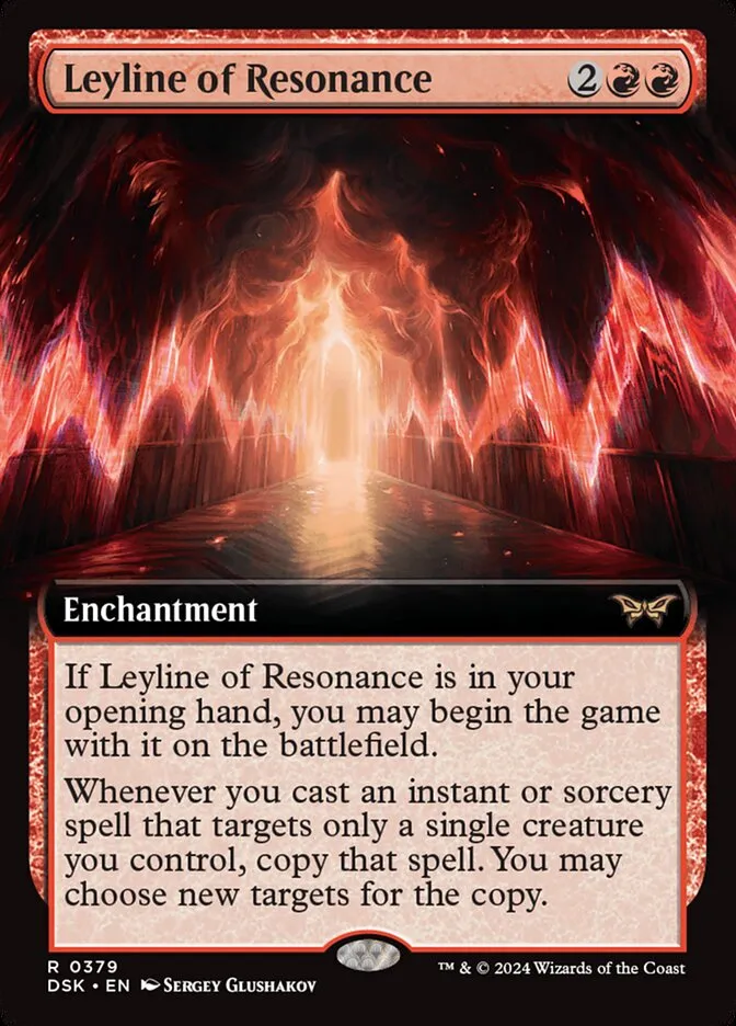 2024 Duskmourn: House of Horror Leyline of Resonance #379 rare card image
