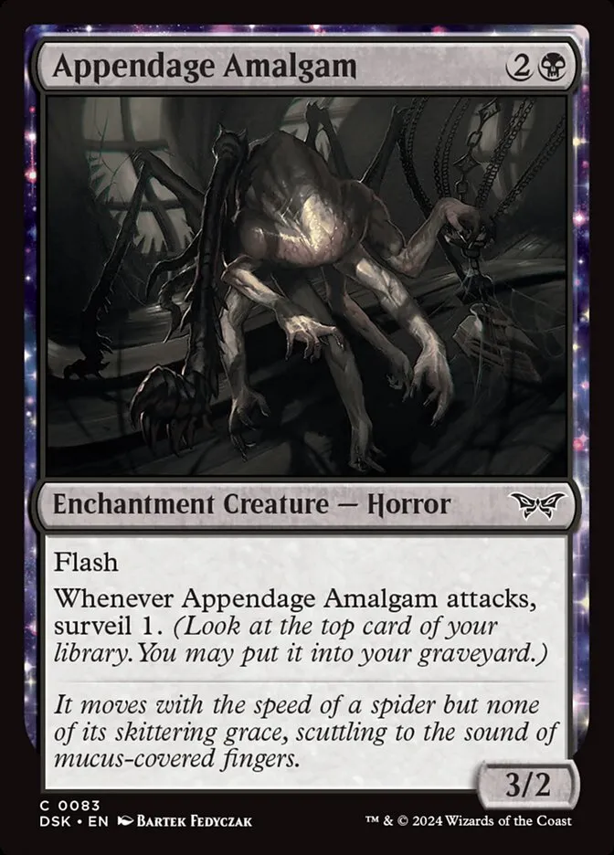 2024 Duskmourn: House of Horror Appendage Amalgam #83 common card image