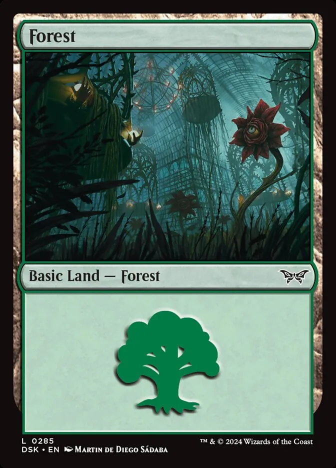 2024 Duskmourn: House of Horror Forest #285 common card image