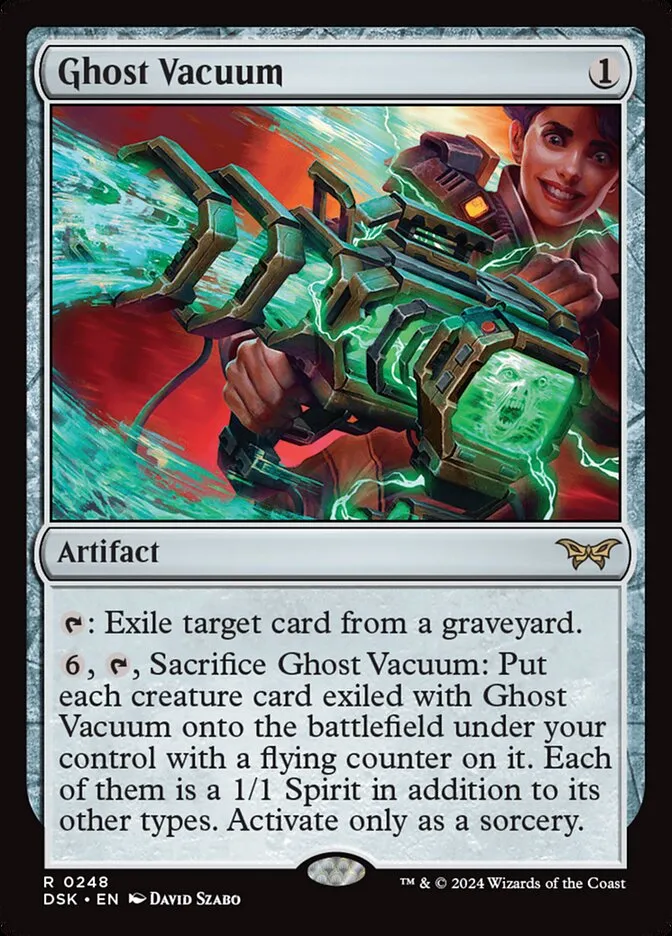2024 Duskmourn: House of Horror Ghost Vacuum #248 rare card image