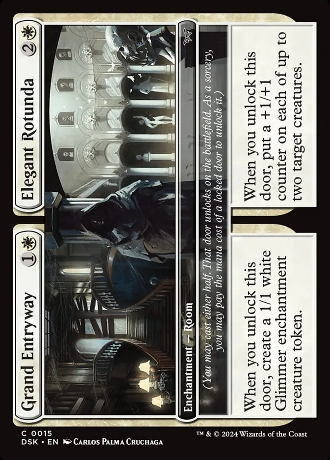 2024 Duskmourn: House of Horror Grand Entryway // Elegant Rotunda #15 common card image