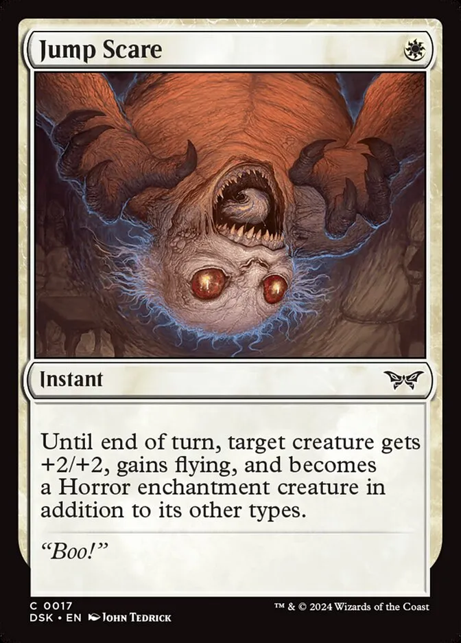 2024 Duskmourn: House of Horror Jump Scare #17 common card image