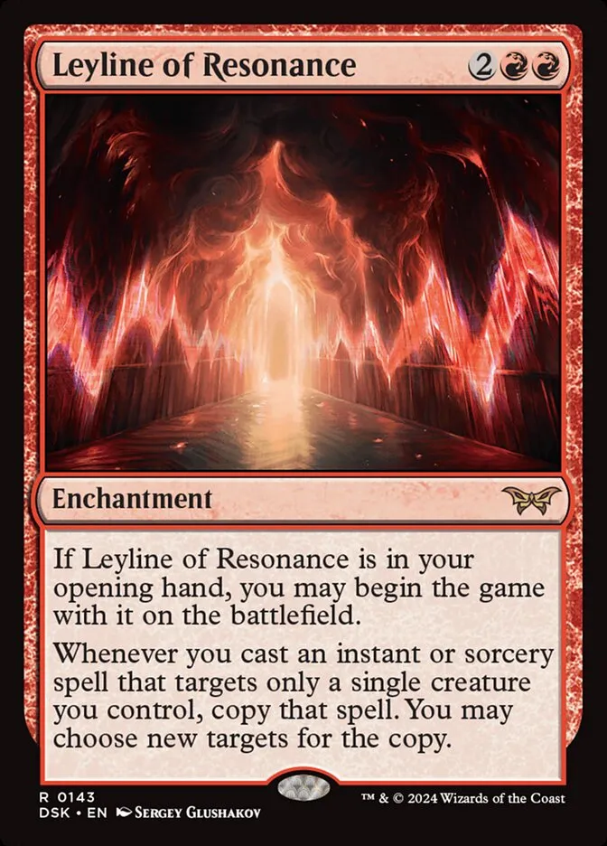 2024 Duskmourn: House of Horror Leyline of Resonance #143 rare card image
