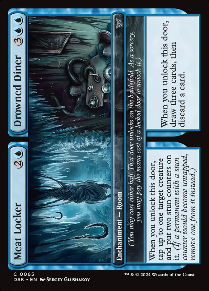2024 Duskmourn: House of Horror Meat Locker // Drowned Diner #65 common card image