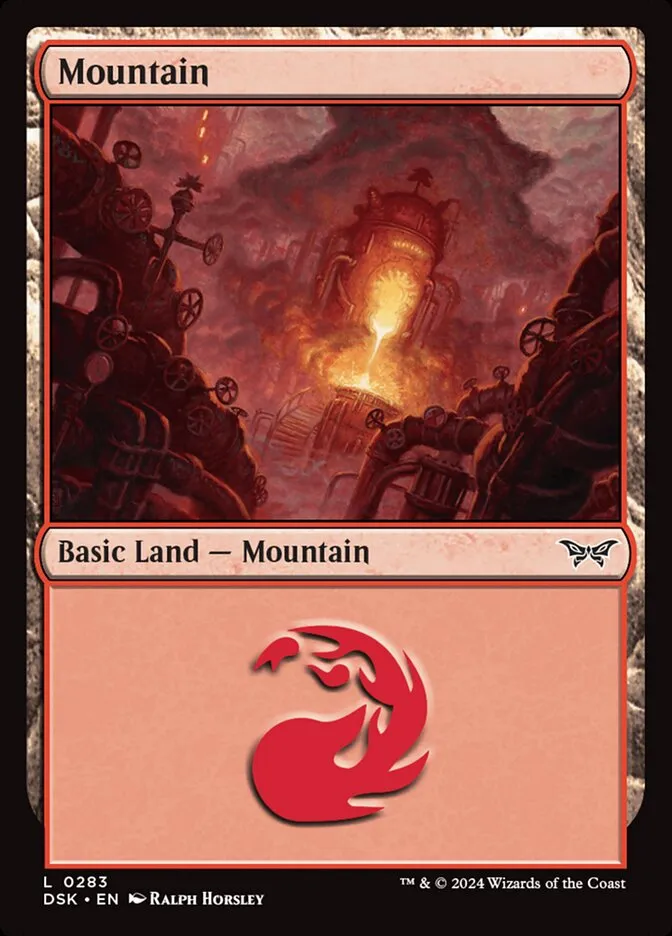 2024 Duskmourn: House of Horror Mountain #283 common card image