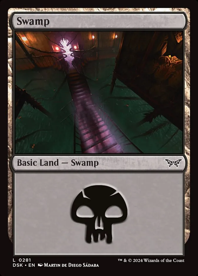 2024 Duskmourn: House of Horror Swamp #281 common card image