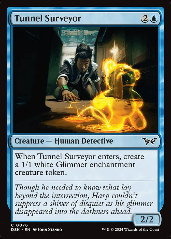 2024 Duskmourn: House of Horror Tunnel Surveyor #76 common card image