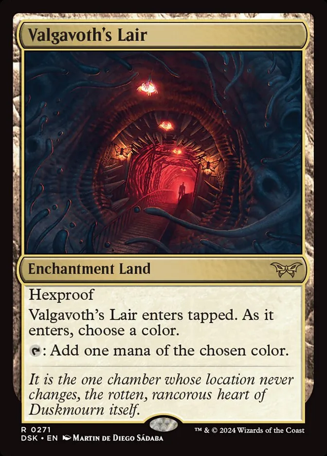 2024 Duskmourn: House of Horror Valgavoth's Lair #271 rare card image