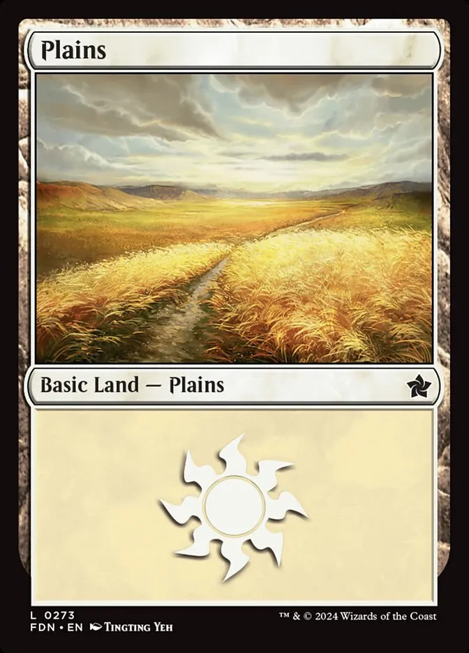 2024 Foundations Plains common #273 common card image