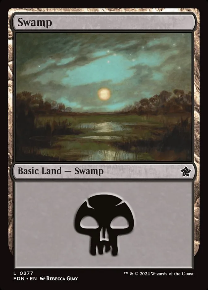 2024 Foundations Swamp common #277 common card image