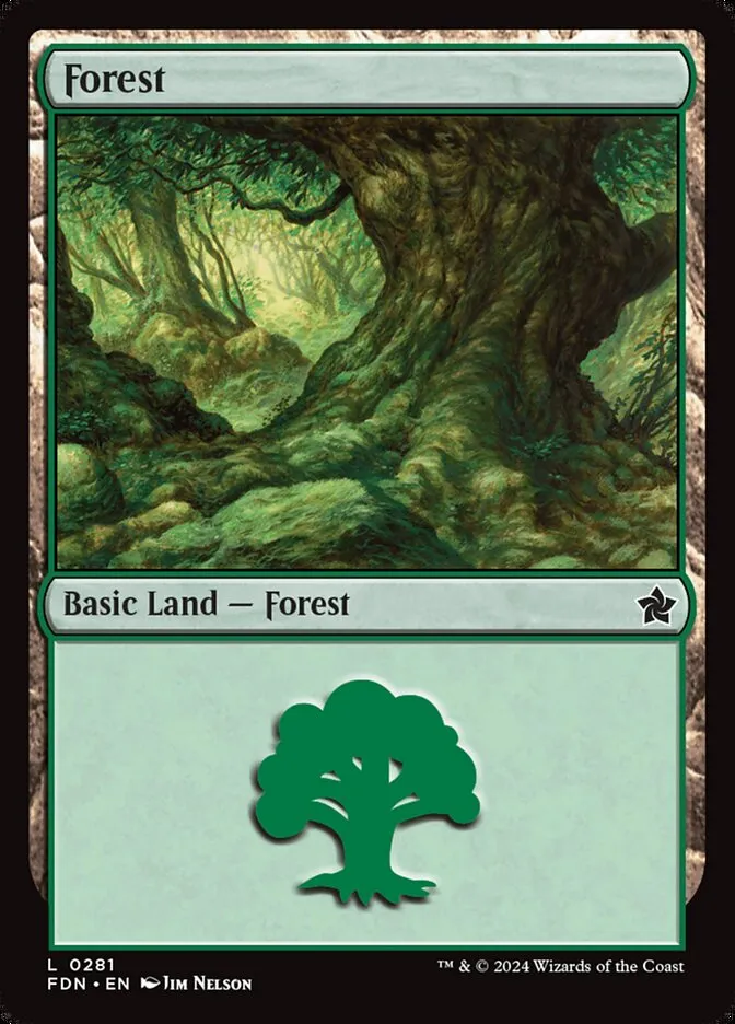 2024 Foundations Forest common #281 common card image