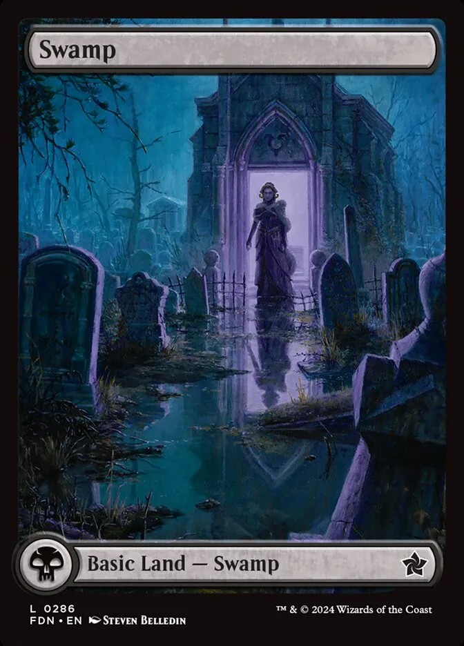 2024 Foundations Swamp common #286 common card image