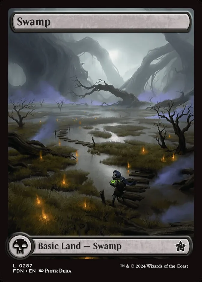 2024 Foundations Swamp common #287 common card image
