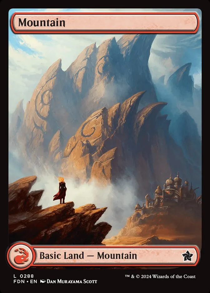 2024 Foundations Mountain common #288 common card image