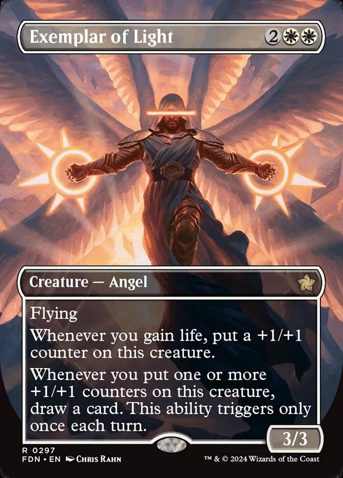 2024 Foundations Exemplar of Light #297 rare card image
