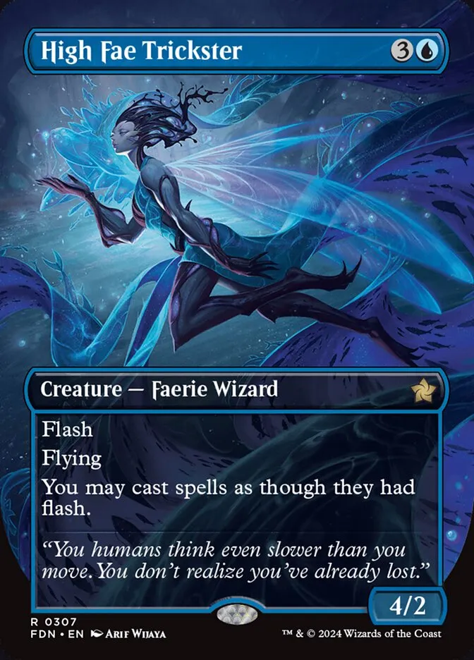 2024 Foundations High Fae Trickster #307 rare card image