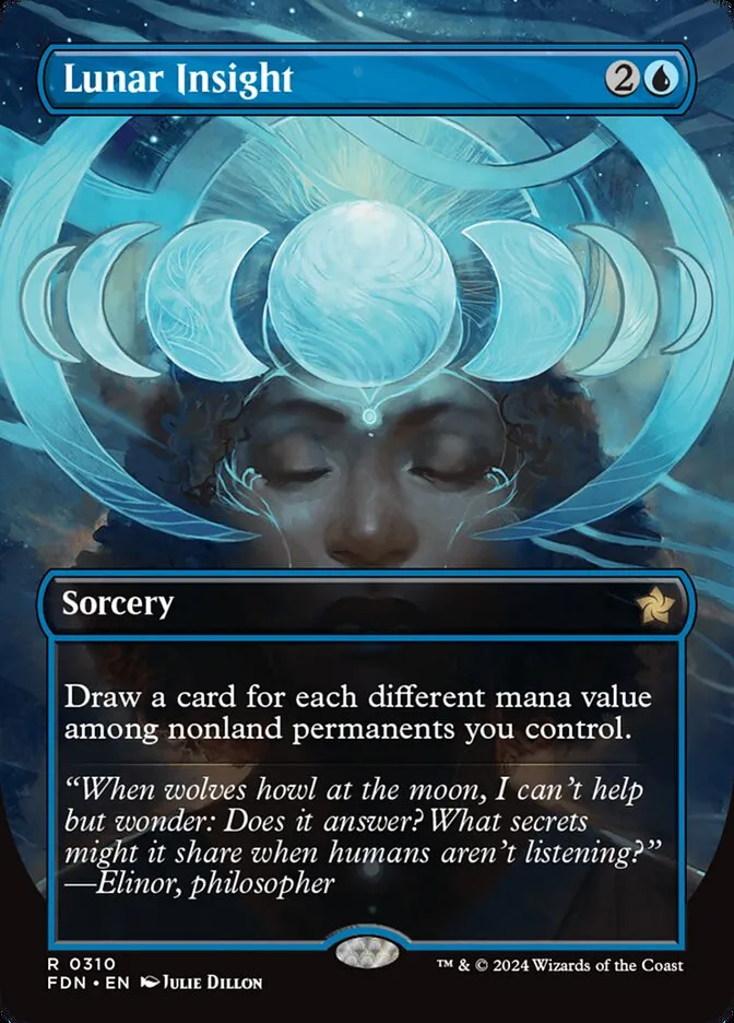 2024 Foundations Lunar Insight #310 rare card image