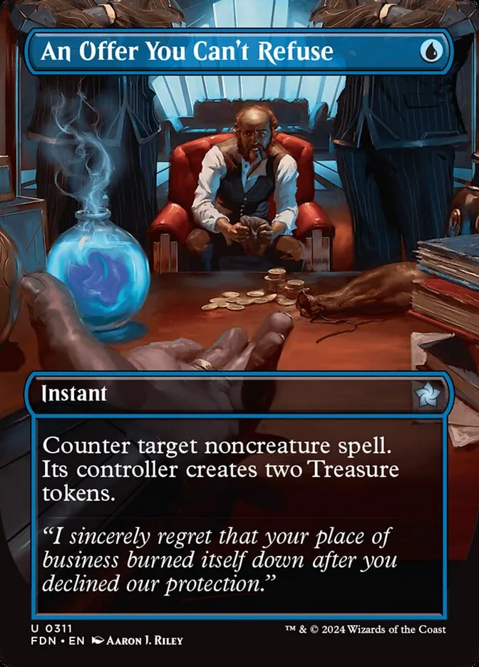 2024 Foundations An Offer You Can't Refuse #311 uncommon card image