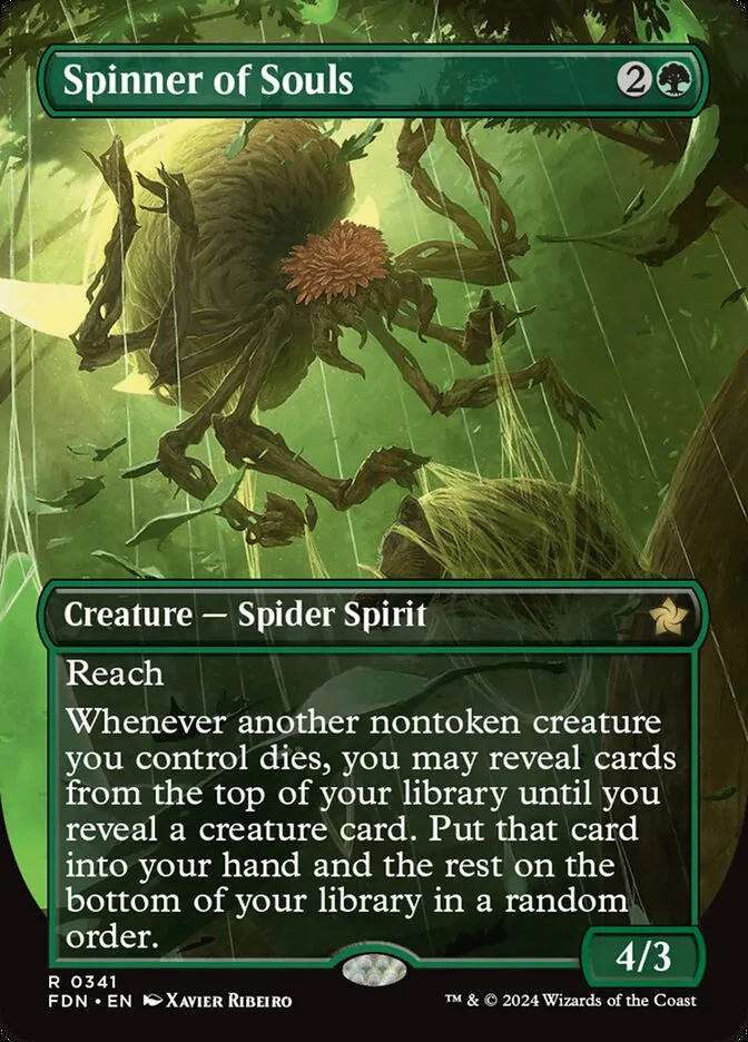 2024 Foundations Spinner of Souls #341 rare card image