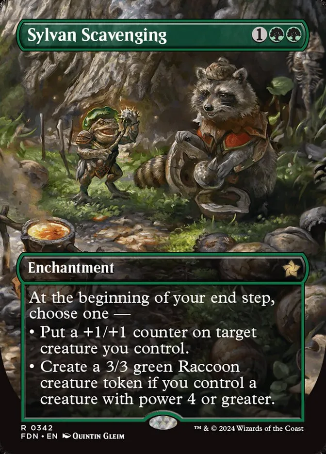 2024 Foundations Sylvan Scavenging #342 rare card image