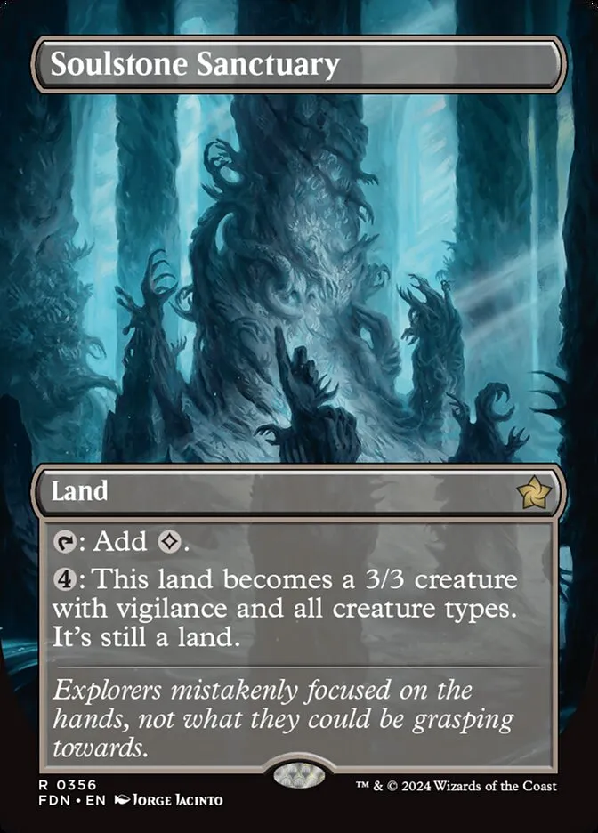 2024 Foundations Soulstone Sanctuary #356 rare card image