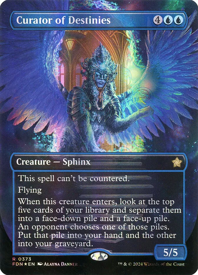 2024 Foundations Curator of Destinies #373 rare card image