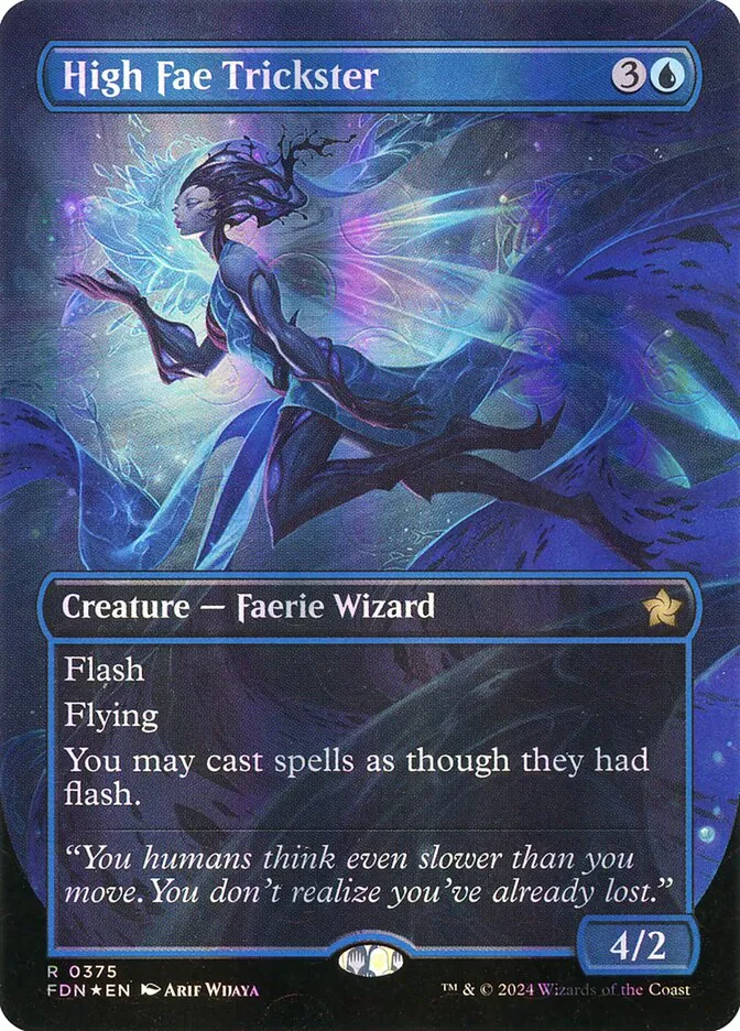 2024 Foundations High Fae Trickster #375 rare card image