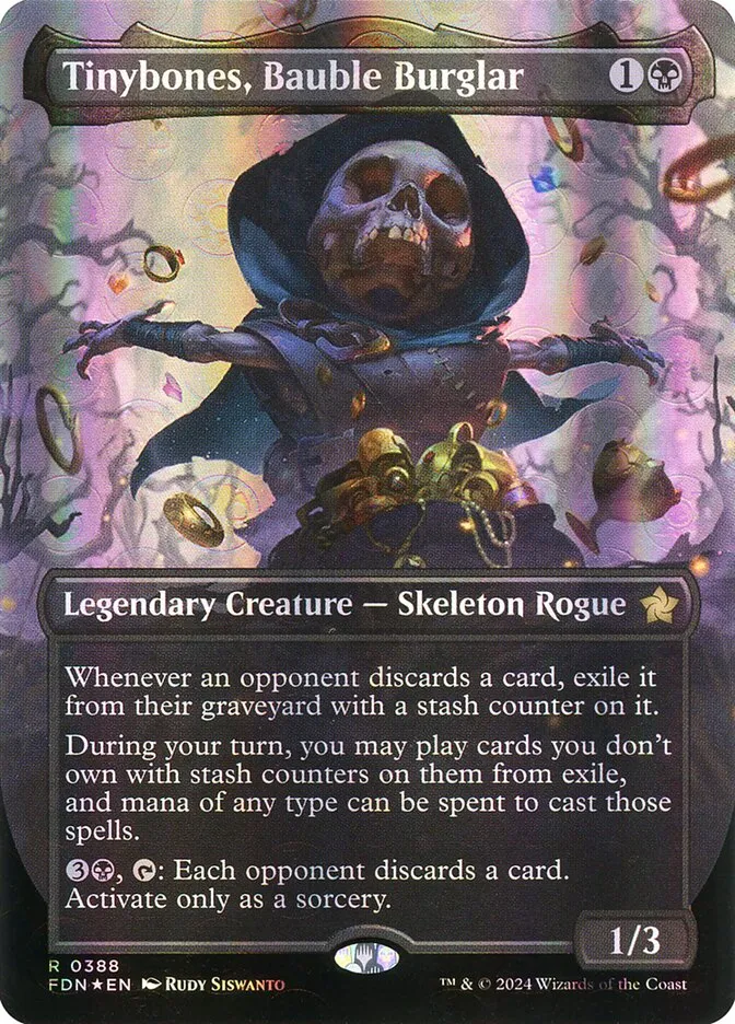 2024 Foundations Tinybones, Bauble Burglar rare #388 rare card image