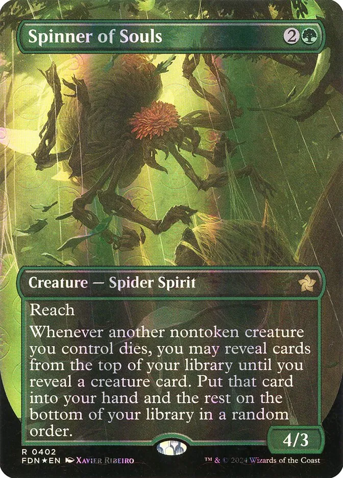 2024 Foundations Spinner of Souls #402 rare card image