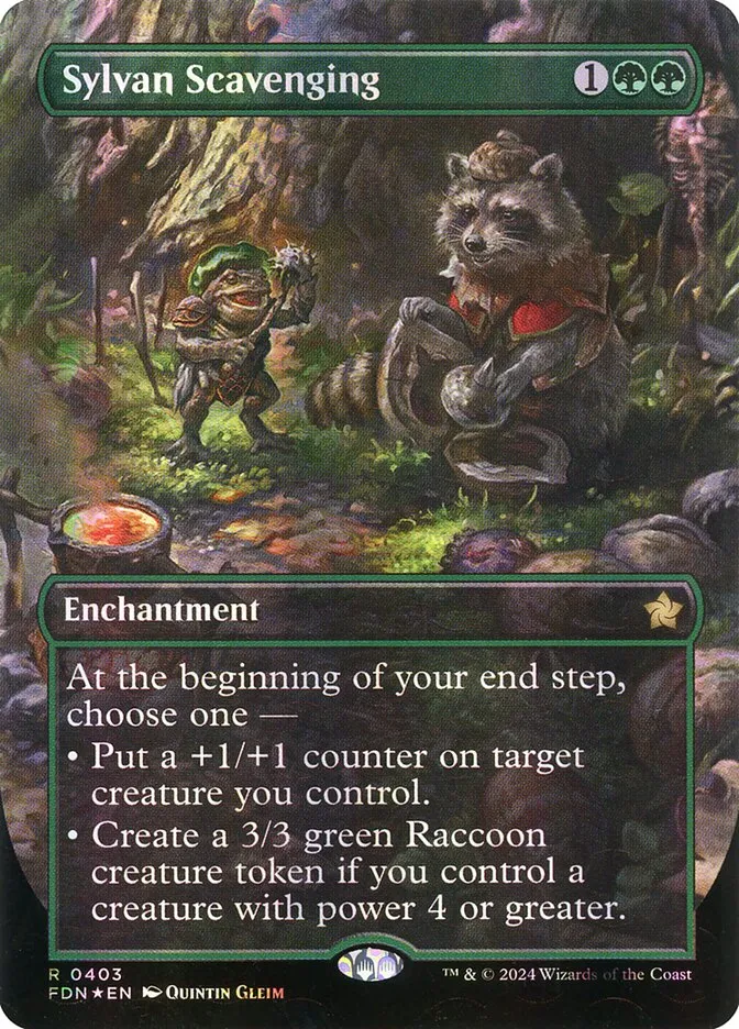 2024 Foundations Sylvan Scavenging #403 rare card image