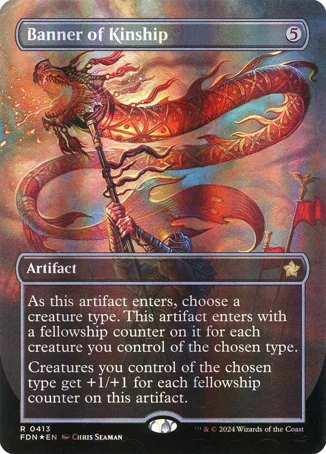 2024 Foundations Banner of Kinship #413 rare card image