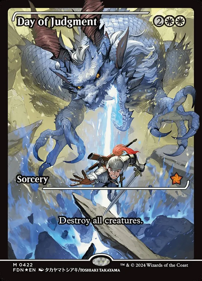 2024 Foundations Day of Judgment #422 mythic card image