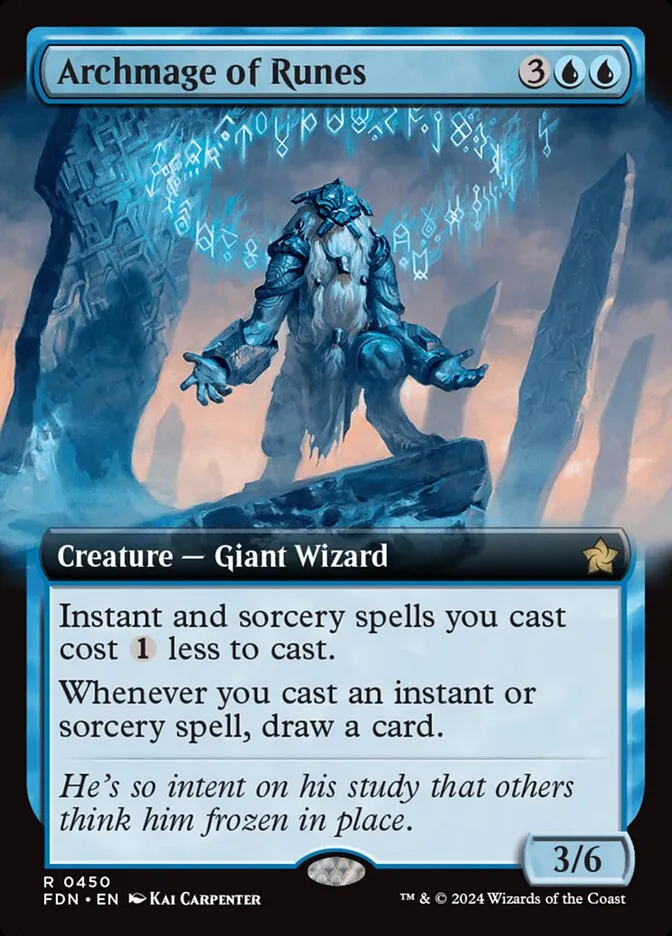 2024 Foundations Archmage of Runes #450 rare card image