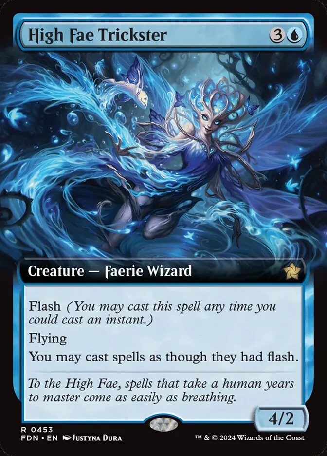 2024 Foundations High Fae Trickster #453 rare card image