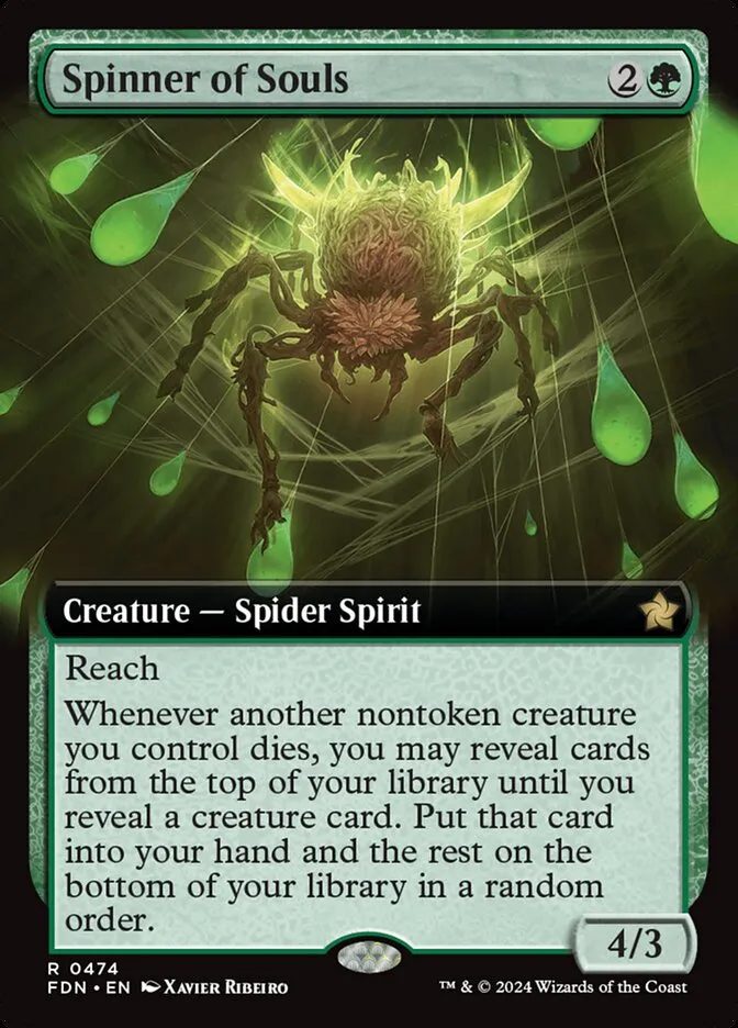 2024 Foundations Spinner of Souls #474 rare card image