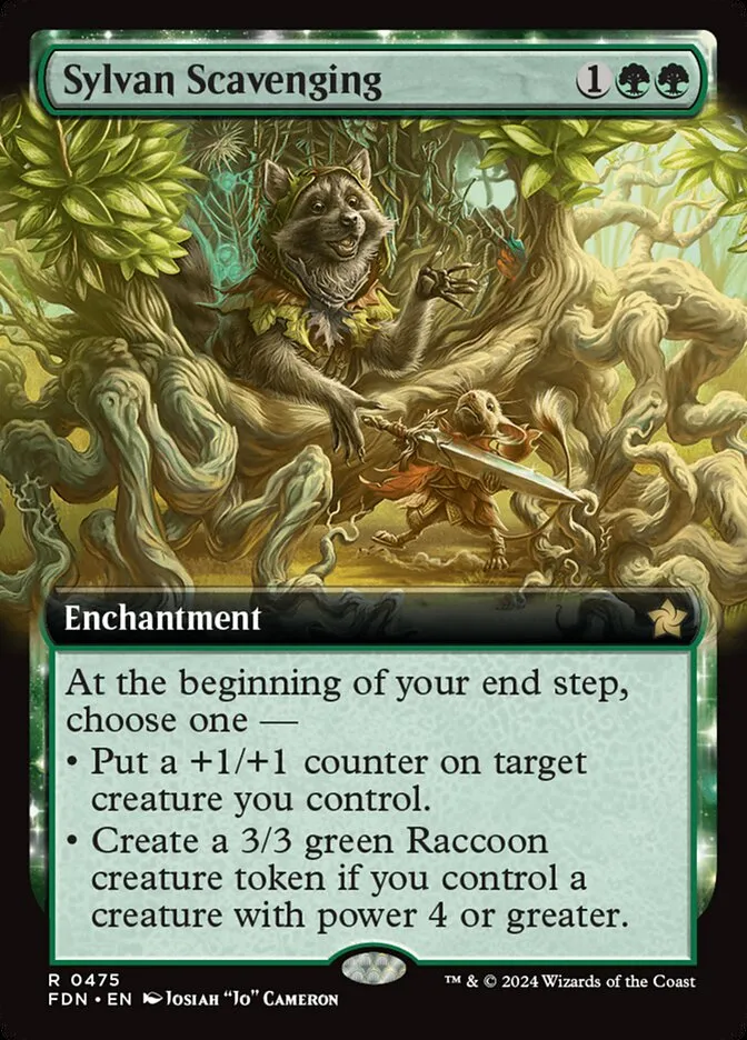 2024 Foundations Sylvan Scavenging rare #475 rare card image