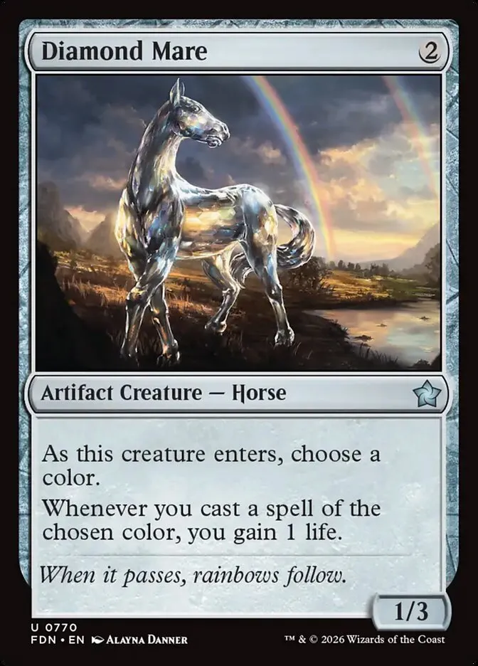 2024 Foundations Diamond Mare uncommon #770 uncommon card image