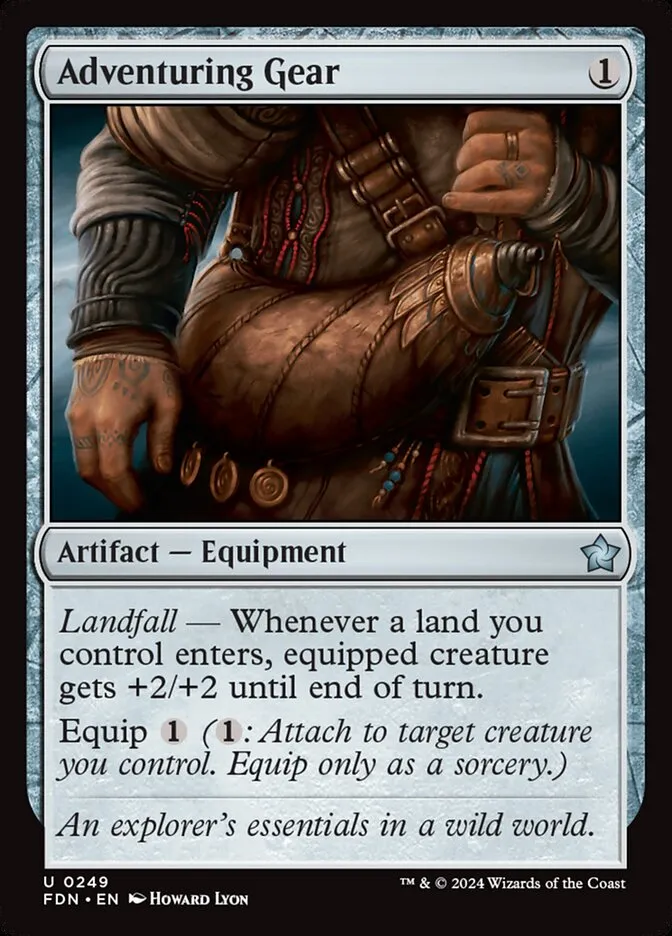 2024 Foundations Adventuring Gear uncommon #249 uncommon card image