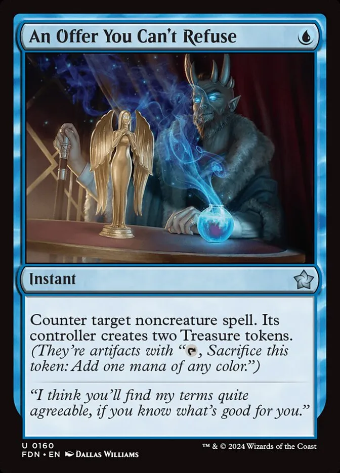 2024 Foundations An Offer You Can't Refuse #160 uncommon card image