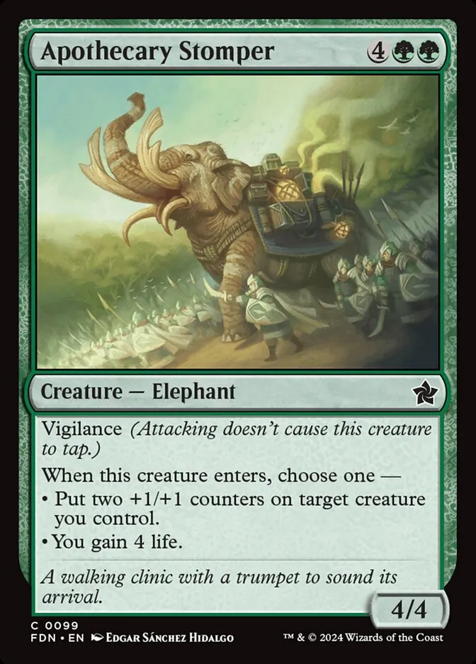 2024 Foundations Apothecary Stomper common #99 common card image