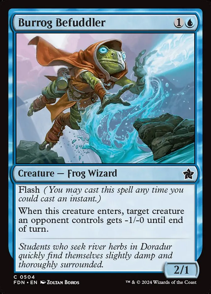 2024 Foundations Burrog Befuddler common #504 common card image