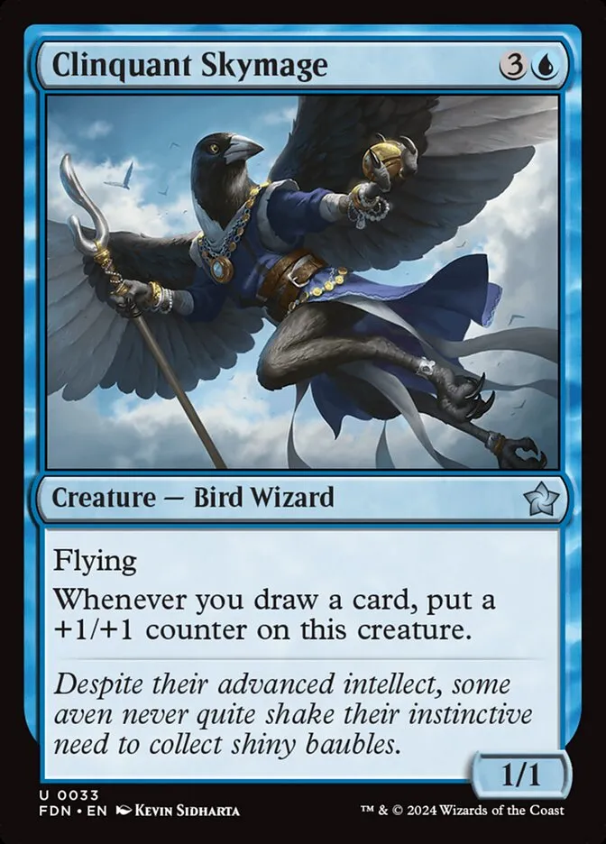 2024 Foundations Clinquant Skymage uncommon #33 uncommon card image