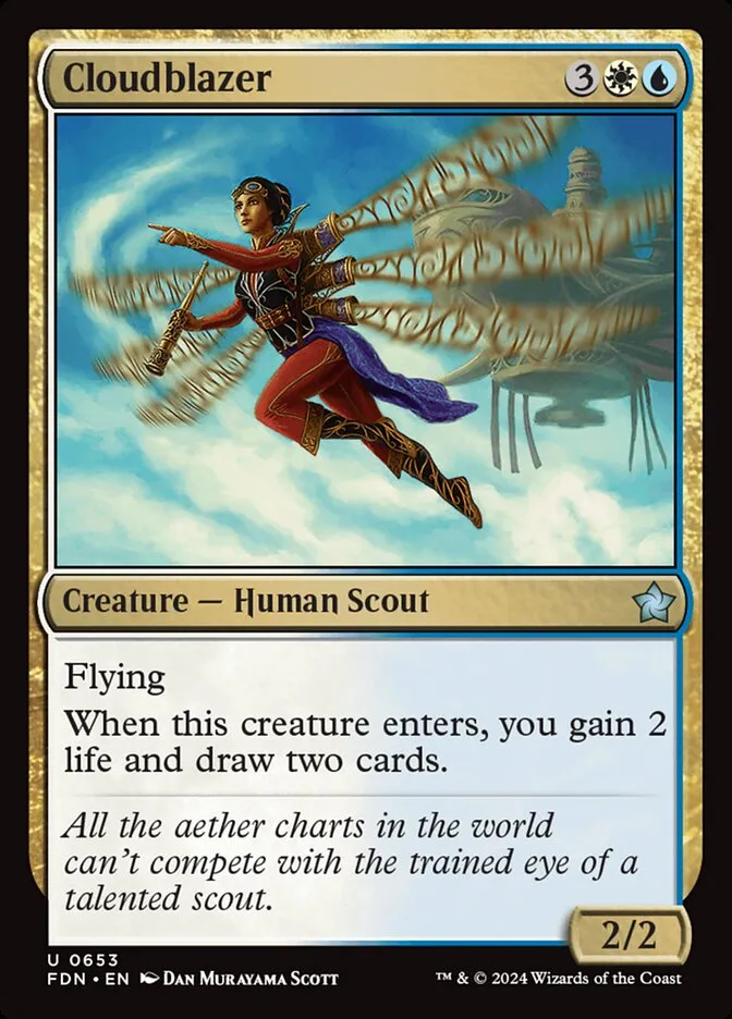 2024 Foundations Cloudblazer uncommon #653 uncommon card image