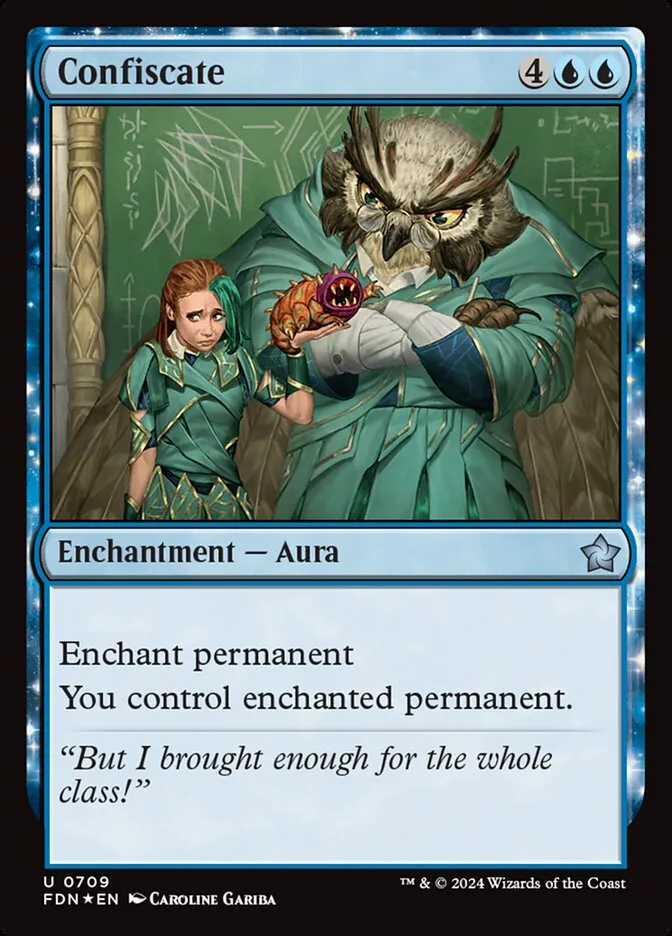2024 Foundations Confiscate uncommon #709 uncommon card image