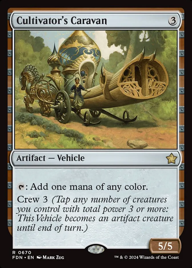 2024 Foundations Cultivator's Caravan #670 rare card image