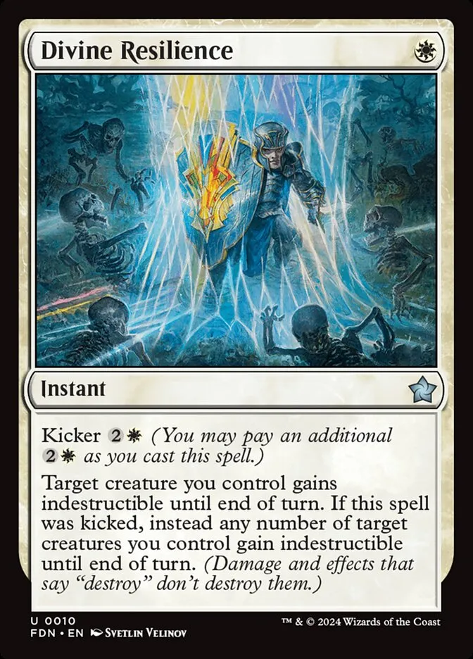 2024 Foundations Divine Resilience uncommon #10 uncommon card image